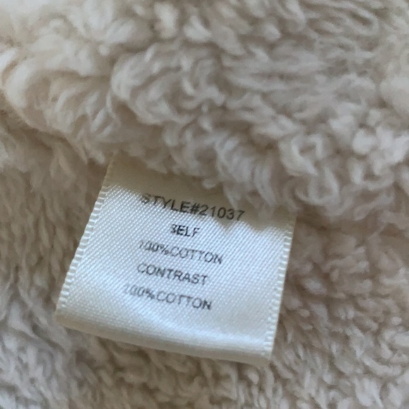 guc Skies are Blue Plaid Sherpa Lined Vest Size M - Picture 12 of 13